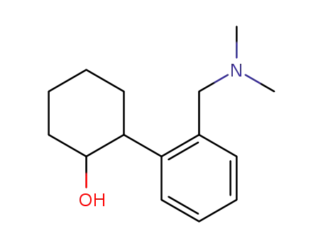 Molecular Structure of 7143-59-1 (2-{2-[(dimethylamino)methyl]phenyl}cyclohexanol)