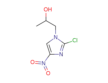 1H-Imidazole-1-ethanol, 2-chloro-a-methyl-4-nitro-