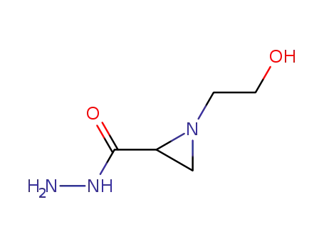 1-(2-Hydroxyethyl)aziridine-2-carbohydrazide