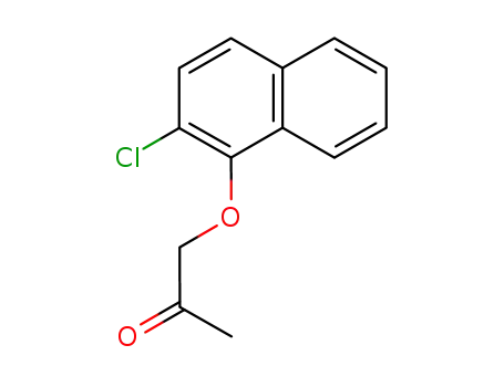 1-(2-클로로-1-나프틸옥시)-2-프로판온