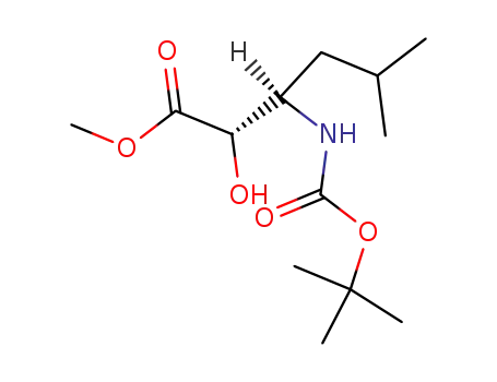 (2S,3R)-3-<<(tert-Butyloxy)carbonyl>amino>-2-hydroxy-5-methylhexanoic Acid Methyl Ester