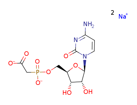 Cytidine, 5'-[hydrogen (carboxymethyl)phosphonate], disodium salt