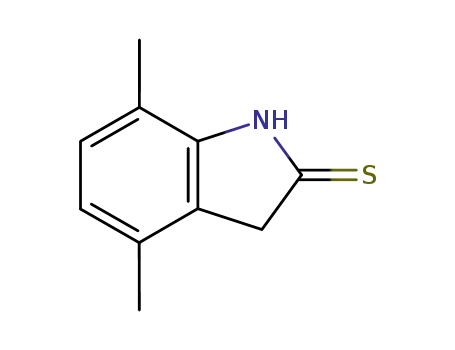2H-Indole-2-thione, 1,3-dihydro-4,7-dimethyl-
