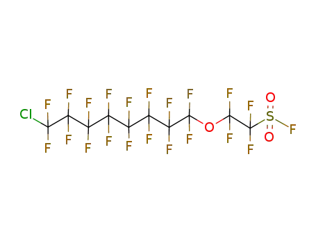 2-[(8-클로로-1,1,2,2,3,3,4,4,5,5,6,6,7,7,8,8-헥사데카플루오로옥틸)옥시]-1,1,2,2 ,XNUMX-테트라플루오로에탄설포닐 플루오라이드