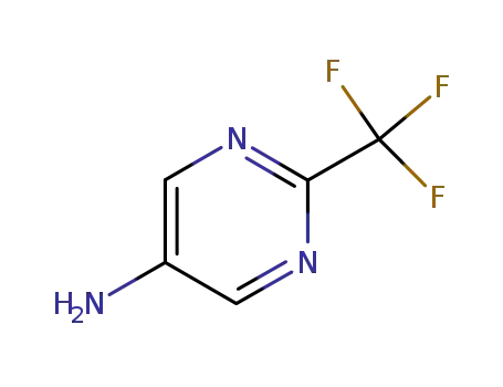 Molecular Structure of 73418-87-8 (2-(TRIFLUOROMETHYL)PYRIMIDIN-5-AMINE)