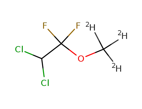 Molecular Structure of 71444-46-7 (METHOXY-D3-FLURANE)