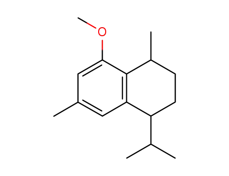 1,6-Dimethyl-4-isopropyl-8-methoxy-1,2,3,4-tetrahydronaphthalene