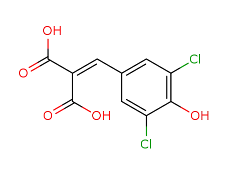 3,5-Dichloro-4-hydroxyphenylmethylenemalonic acid