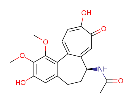 N-[(7S)-3,10-dihydroxy-1,2-dimethoxy-9-oxo-6,7-dihydro-5H-benzo[a]heptalen-7-yl]acetamide
