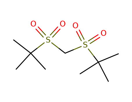 Molecular Structure of 7144-89-0 (BIS(TERT-BUTYLSULFONYL)METHANE)