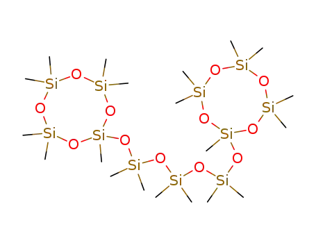 Molecular Structure of 71449-67-7 (Bis(heptamethylcyclotetrasiloxy)hexamethyltrisiloxane)