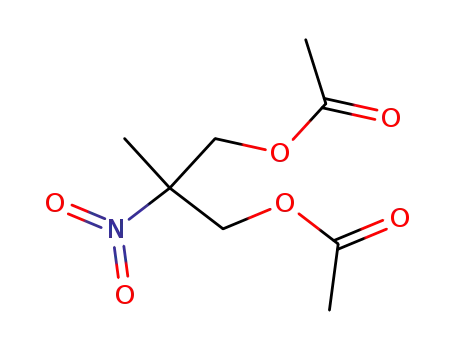 Molecular Structure of 7344-24-3 (2-methyl-2-nitropropane-1,3-diyl diacetate)