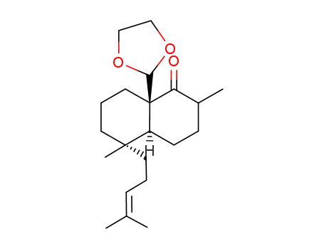 (4aS)-8aβ-(1,3-ジオキソラン-2-イル)オクタヒドロ-2,5-ジメチル-5α-(4-メチル-3-ペンテニル)-1(2H)-ナフタレノン