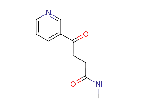 Molecular Structure of 713-05-3 (N-METHYL-G-OXO-3-PYRIDINEBUTANAMIDE)