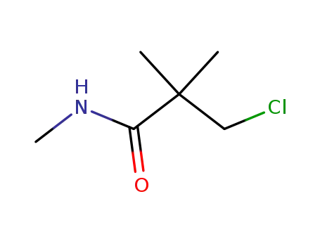 Molecular Structure of 73434-12-5 (3-chloro-N,2,2-trimethylpropanamide(SALTDATA: FREE))