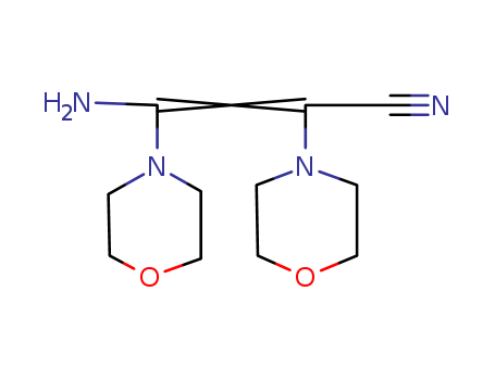 3-amino-2,3-dimorpholin-4-yl-prop-2-enenitrile cas  73304-65-1