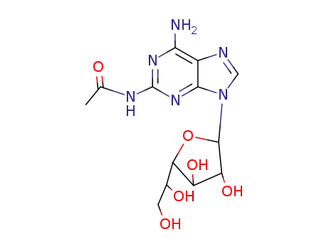 N~2~-acetyl-9-hexofuranosyl-9H-purine-2,6-diamine