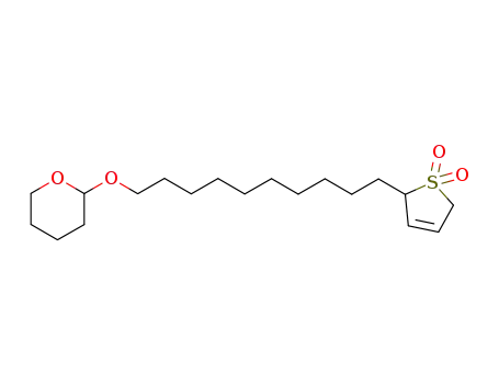 2H-Pyran, 2-[[10-(2,5-dihydro-2-thienyl)decyl]oxy]tetrahydro-,
S,S-dioxide
