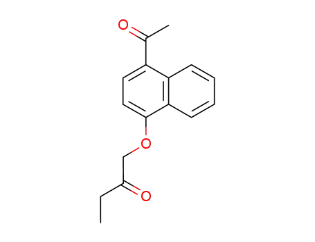 1-(4-아세틸-1-나프틸옥시)-2-부타논
