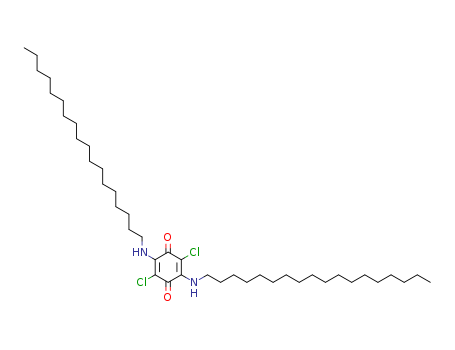 p-Benzoquinone, 3,6-bis(octadecylamino)-2,5-dichloro- cas  73713-77-6