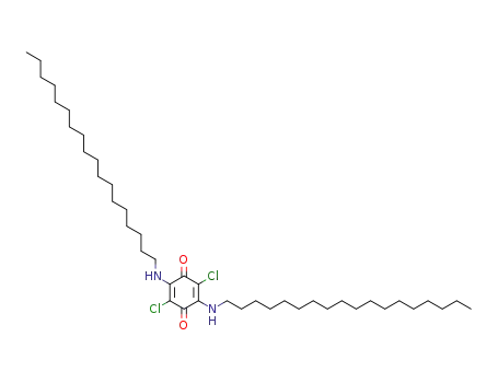 Molecular Structure of 73713-77-6 (2,5-Dichloro-3,6-bis(octadecylamino)-1,4-benzoquinone)