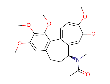 Molecular Structure of 7336-40-5 (Colchicine, N-methyl-)