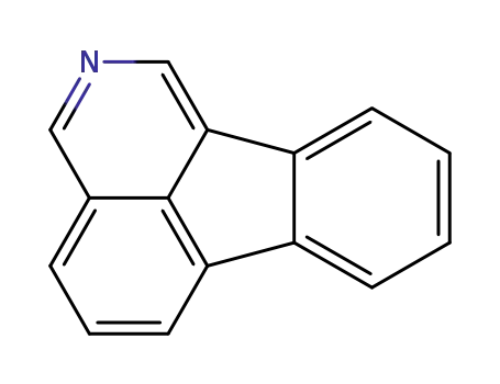Molecular Structure of 7148-92-7 (2-AZAFLUORANTHENE)