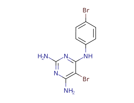 5-bromo-N~4~-(4-bromophenyl)pyrimidine-2,4,6-triamine