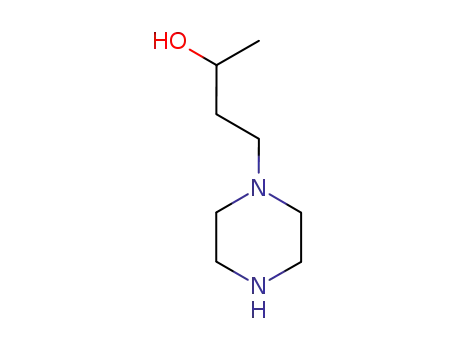 Molecular Structure of 71322-79-7 (1-Piperazinepropanol,-alpha--methyl-(7CI,9CI))