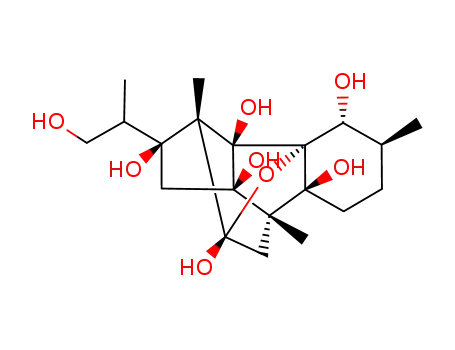 Molecular Structure of 73599-13-0 (3-Deoxy-18-hydroxyryanodol)