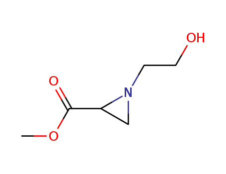 2-AZIRIDINECARBOXYLIC ACID 1-(2-HYDROXYETHYL)-,METHYL ESTER