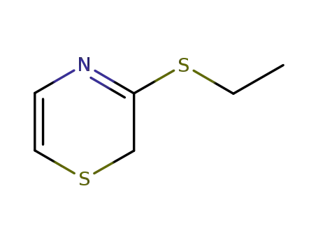 Molecular Structure of 63590-80-7 (2H-1,4-Thiazine, 3-(ethylthio)-)