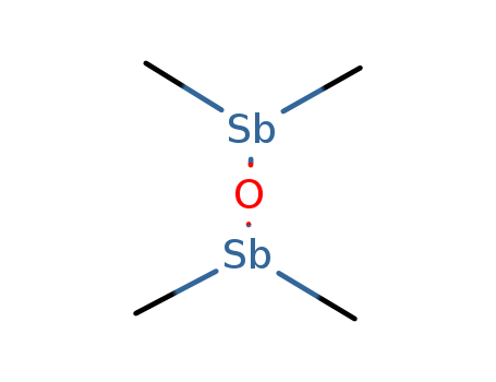 Stibine,Sb,Sb'-oxybis[Sb,Sb-dimethyl-