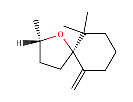 rel-(2R*,5R*)-2α*,6,6-トリメチル-10-メチレン-1-オキサスピロ[4.5]デカン