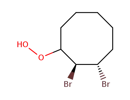 (2S,3S)-2,3-Dibromo-cyclooctyl-hydroperoxide