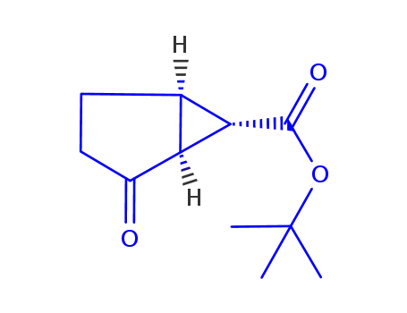 비시클로[3.1.0]헥산-6-카르복실산, 2-옥소-, 1,1-디메틸에틸 에스테르, (1R,5S,6R)-rel-(9CI)