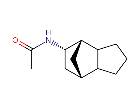 Molecular Structure of 73335-95-2 (N-[(3aR,4R,5R,7R,7aR)-octahydro-1H-4,7-methanoinden-5-yl]acetamide)