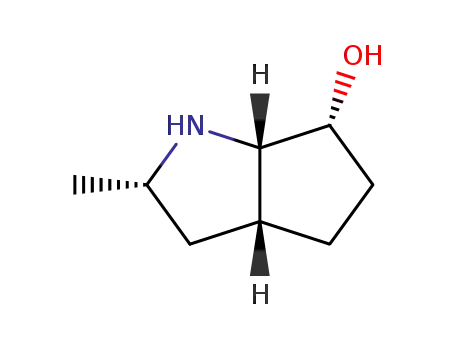 Molecular Structure of 73825-73-7 (Octahydro-2-methylcyclopenta[b]pyrrol-6-ol)