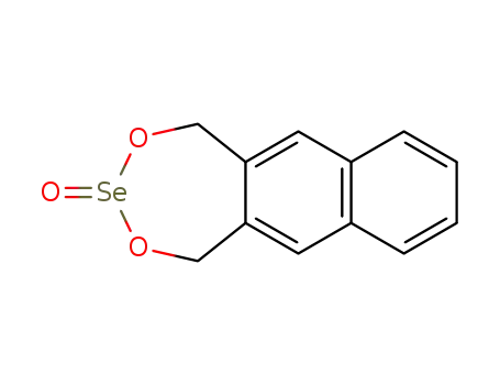 Molecular Structure of 856065-39-9 (1,5-dihydro-naphtho[2,3-<i>e</i>][1,3,2]dioxaselenepin-3-oxide)