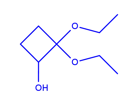 시클로부탄올, 2,2-디에톡시-(9CI)