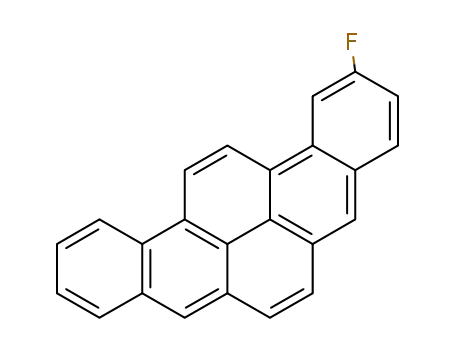 Molecular Structure of 73368-38-4 (2-fluorobenzo(a,i)pyrene)