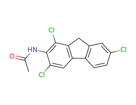Acetamide,N-(1,3,7-trichloro-9H-fluoren-2-yl)- cas  735-15-9