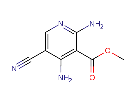 3-피리딘카르복실산,2,4-디아미노-5-시아노-,메틸에스테르(9CI)