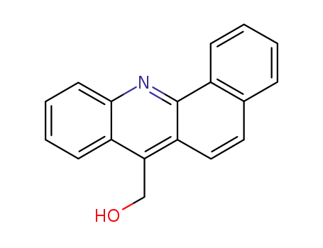 Molecular Structure of 73566-39-9 (benzo[c]acridin-7-ylmethanol)