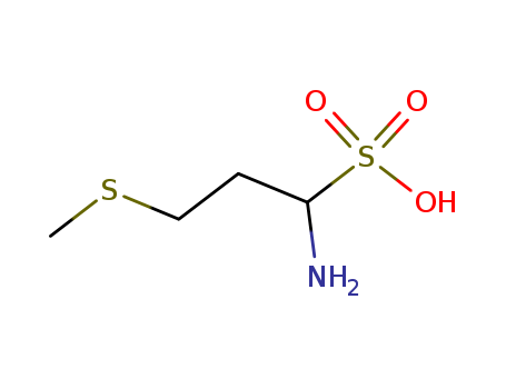 1-amino-3-methylsulfanyl-propane-1-sulfonic acid cas  73335-38-3