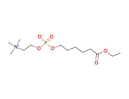 Molecular Structure of 134046-84-7 (Ethyl 6-(O-phosphorylcholine)hydroxyhexanoate)