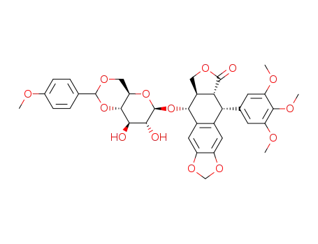 4,6-O-アニシリデン-β-D-グルコピラノシドポドフィロトキシン