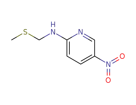 2-피리딘아민,N-[(메틸티오)메틸]-5-니트로-(9CI)