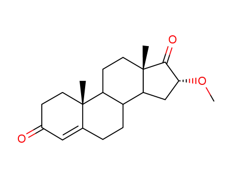 (8R,9S,10R,13S,14S,16R)-16-methoxy-10,13-dimethyl-2,6,7,8,9,11,12,14,15,16-decahydro-1H-cyclopenta[a]phenanthrene-3,17-dione