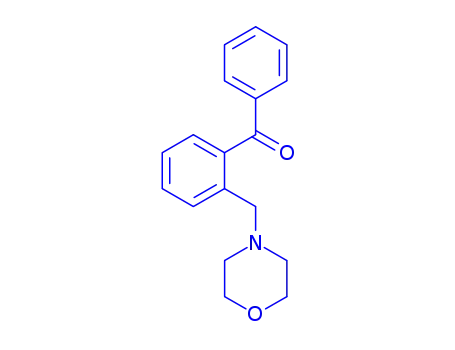 Molecular Structure of 736075-46-0 (2-(MORPHOLINOMETHYL)BENZOPHENONE)